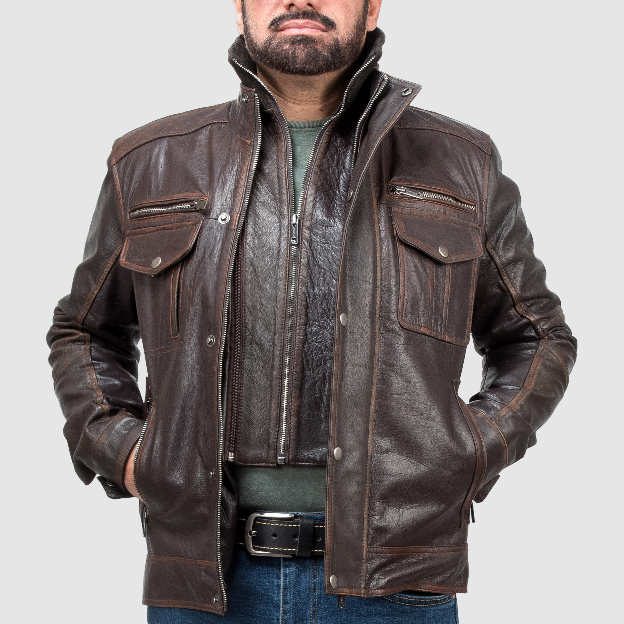 Copy of RKP_3878-ok Distressed Denim Jacket