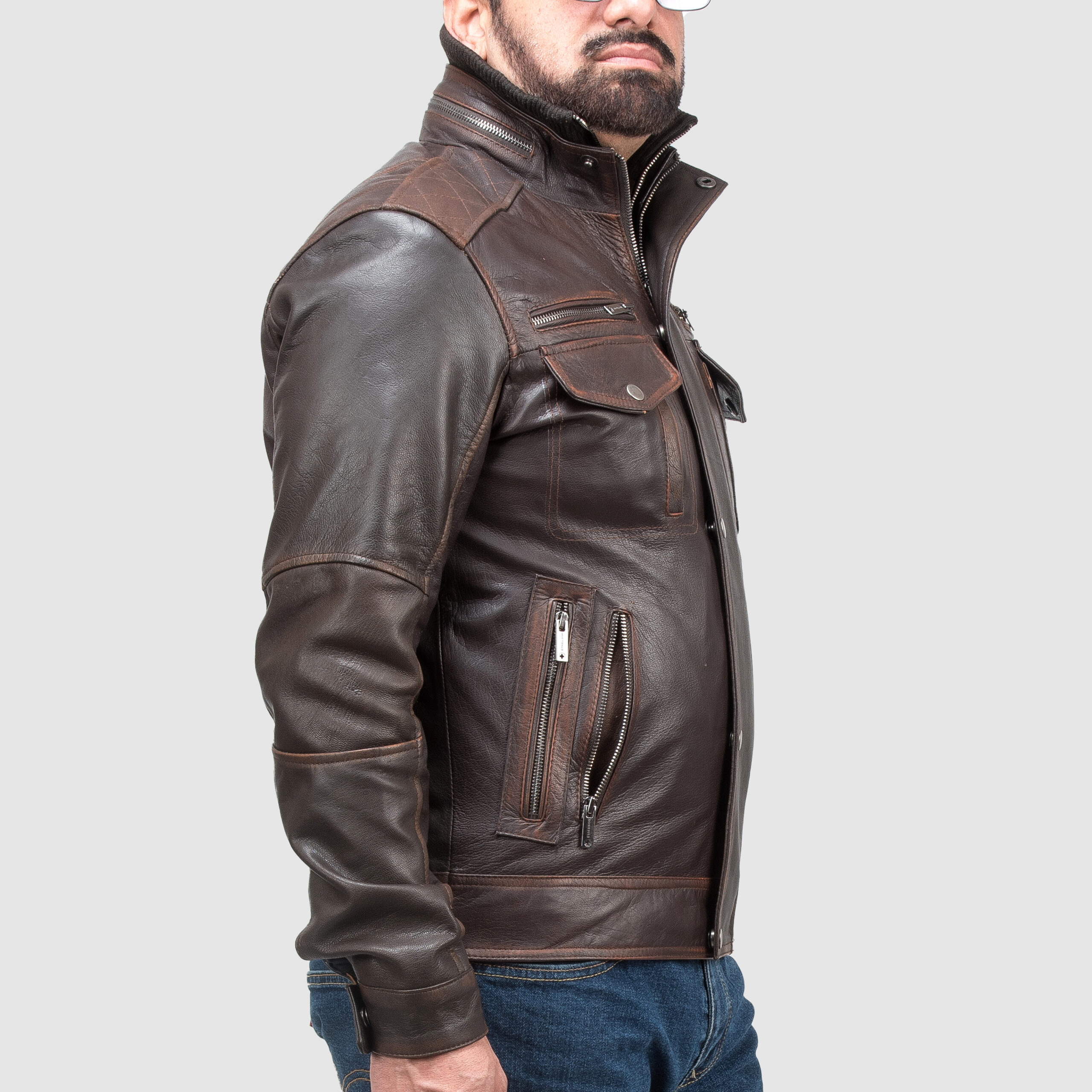 Copy of RKP_3886-ok Distressed Denim Jacket