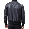 Skinny Black Bomber Jacket For Men