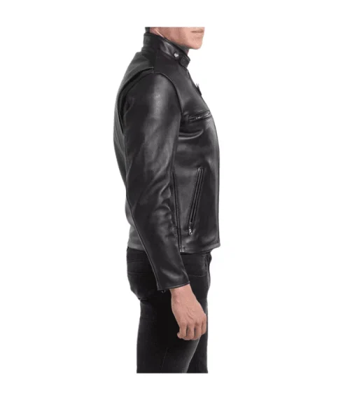 Black Bomber Jacket For Men