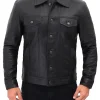 il_794xN.4436767183_dldu Silky Soft Black Trucker Leather Jacket