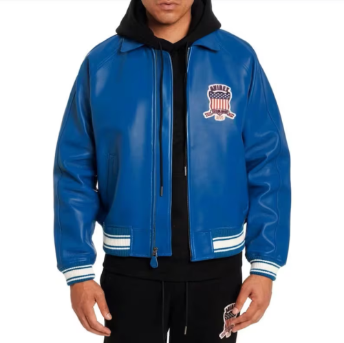 il_794xN.5344485560_4ehv Men's Avirex Blue Bomber American Flight Leather Jacket