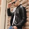 Black Bomber Jacket For Men