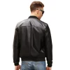 Black Bomber Jacket For Men